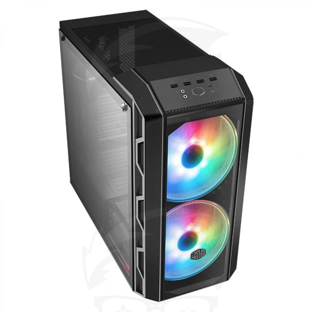 COOLERMASTER H500 ARGB Gray Mid Tower Gaming Case COOLERMASTER H500 ARGB Gray Mid Tower Gaming Case